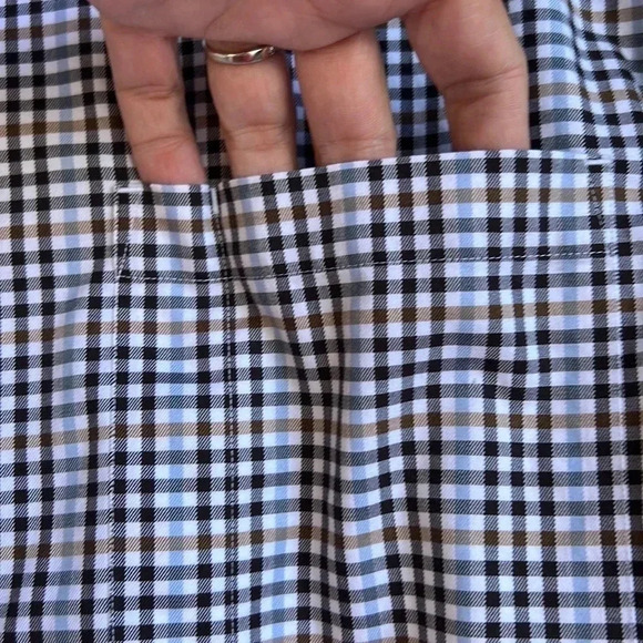 Duluth Trading Co Long Sleeve Button Down Collared Plaid Shirt Men’s Size XL - Picture 3 of 7